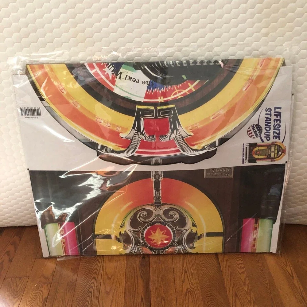 Cardboard People Wurlitzer Jukebox Life Size Cardboard Cutout Standup